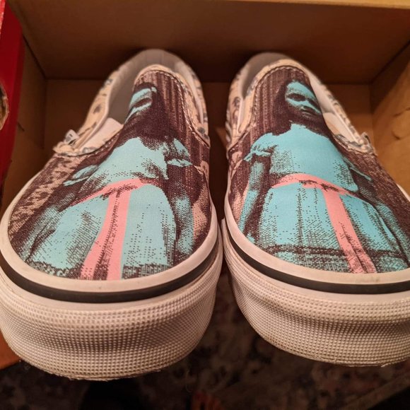 Vans x House of Terror The Shining Grady Twins Classic Slip-ons - Picture 3 of 9